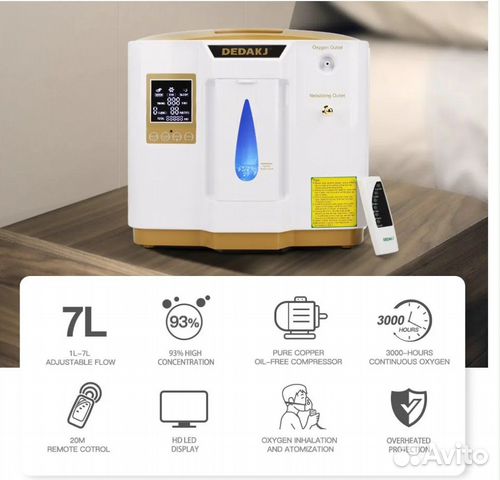 Кислородный концентратор dedakj DE-1LW