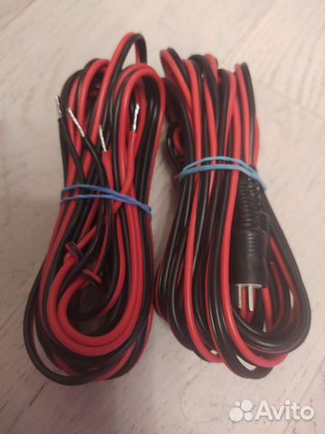 Акустический кабель ретро 'точка-тире'