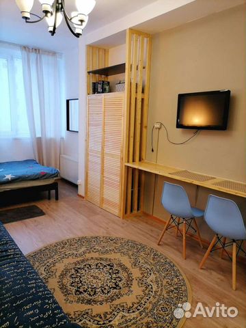 

Квартира-студия, 30 м², 2 кровати