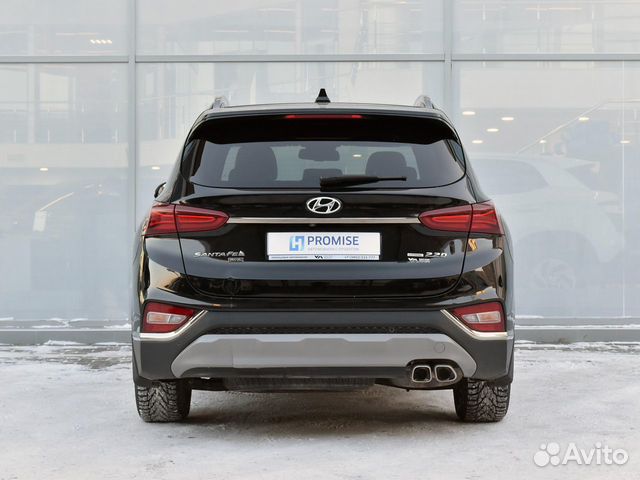Hyundai Santa Fe 2.2 AT, 2019, 96 309 км