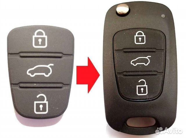 Кнопки для автоключа