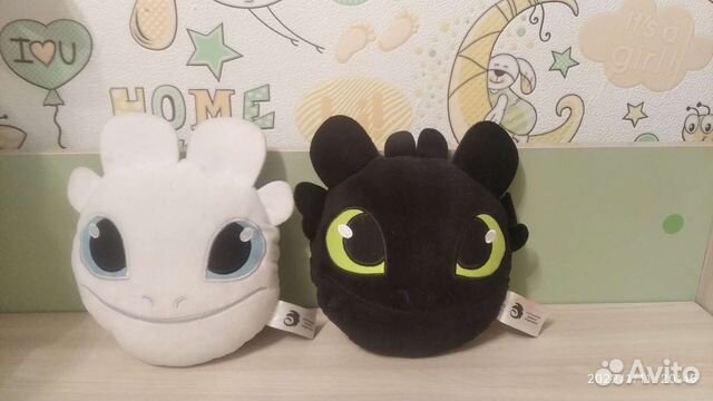 Подушка игрушка дракон Беззубик