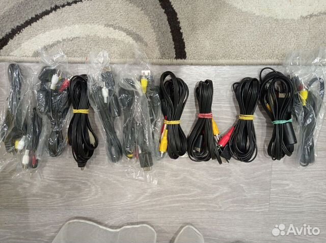 Av кабель для Sony, для Playstation PS2, PS3