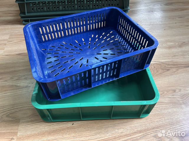 Пластиковые ящики двойные для Разморозки 435х335