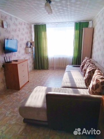 

1-к. квартира, 37 м², 2 кровати