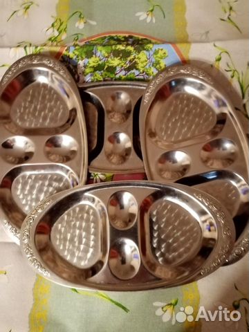 Посуда СССР.Нержавейка и мельхиор