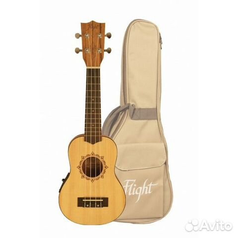 Укулеле Flight DUS 320 CEQ SP/ZEB