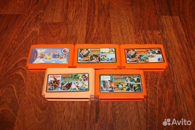 Картриджи-сборники 8-bit (Денди) новодел