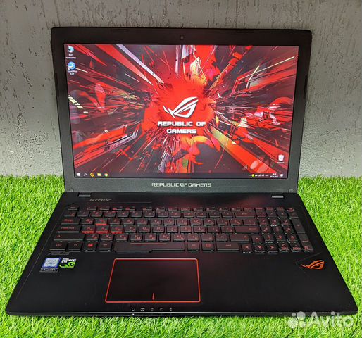 Игровой Asus 1050 Ti Core i7 7700HQ SSD + HDD