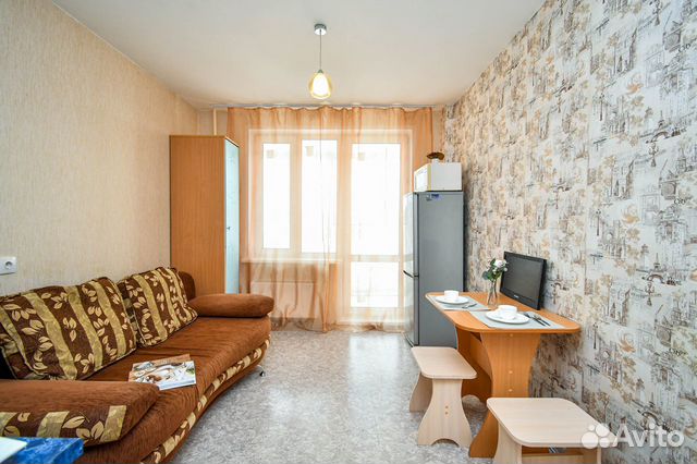 

Квартира-студия, 28 м², 2 кровати