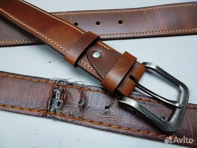 Ремонт и изготовление ремней из натуральной кожи