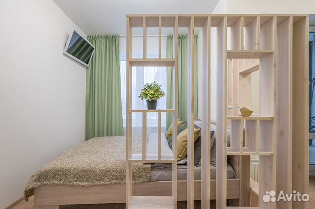 

Квартира-студия, 32 м², 2 кровати