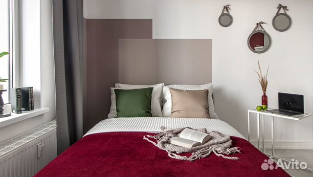 

Квартира-студия, 25 м², 1 кровать