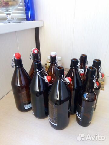 Бутылки с бугельными пробками