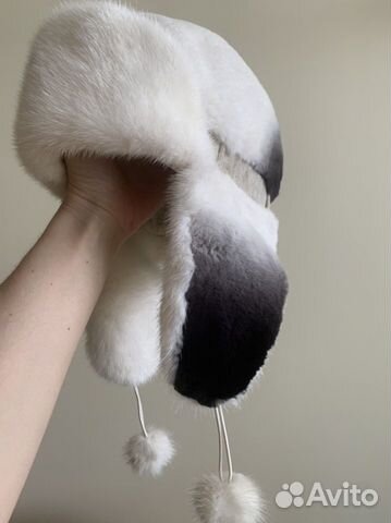 Шапка норковая женская
