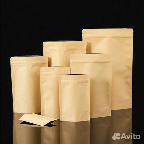 Крафт пакеты дой пак закрытые