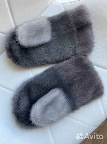 Норковые варежки