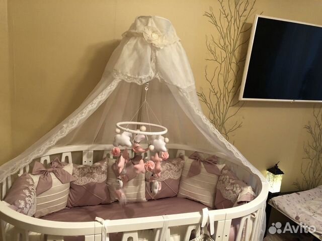 Бортики в детскую кроватку