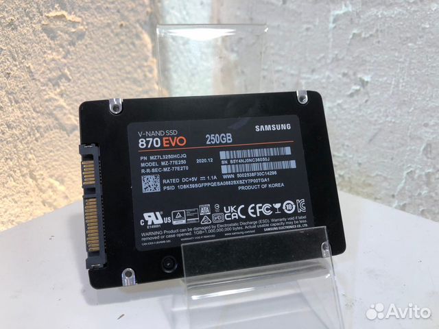 SSD Samsung 870 EVO 250GB