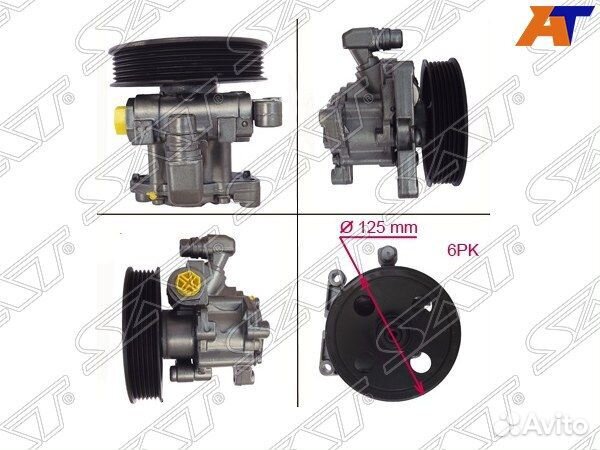 Насос гур BMW 5-series