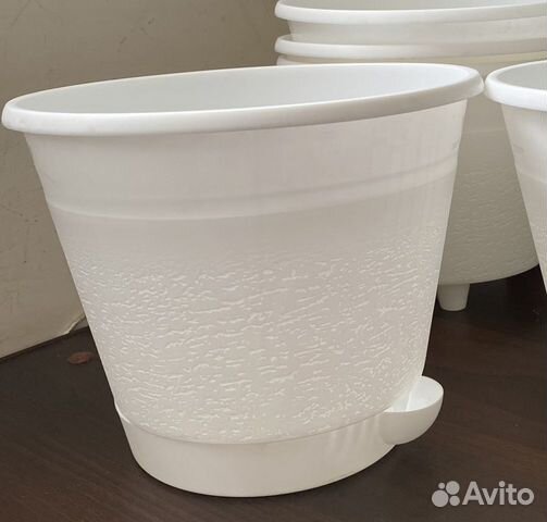 Цветочный горшок пластик новый