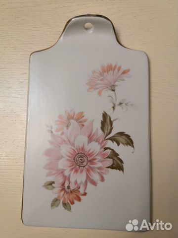 Фарфоровая сырная доска, Дулево