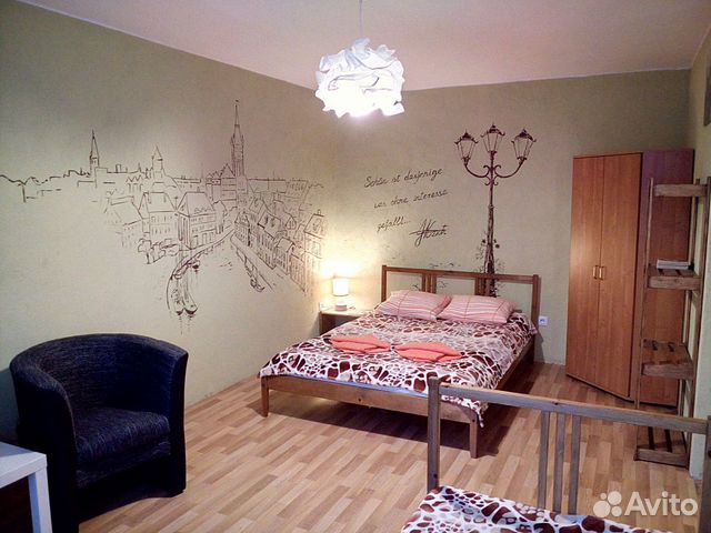 

1-к. квартира, 31 м², 2 кровати