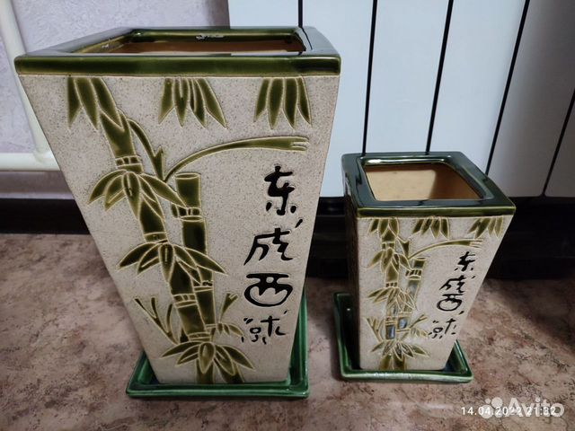 Горшки напольные для цветов кашпо