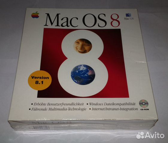 Мега раритет Apple Mac OS 7.6 BIG BOX NEW