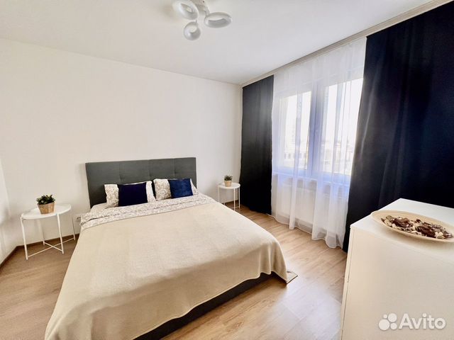 

1-к. квартира, 40 м², 3 кровати