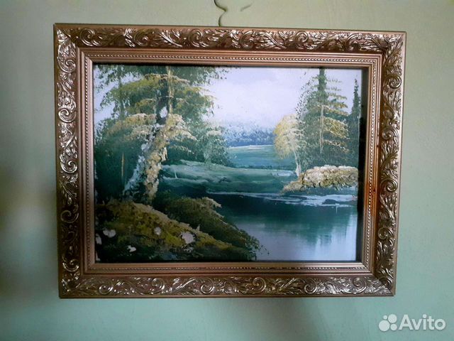 Картина маслом, пейзаж