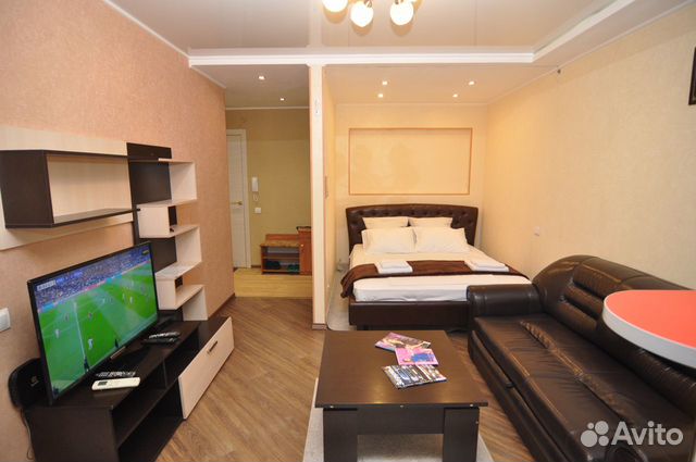 

Квартира-студия, 33 м², 1 кровать
