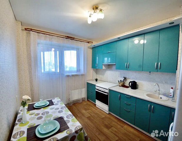 

1-к. квартира, 41 м², 2 кровати