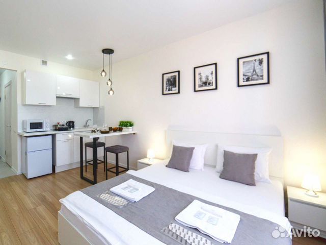 

Квартира-студия, 25 м², 1 кровать