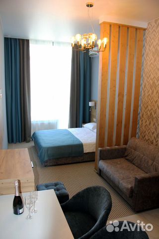 

Квартира-студия, 27 м², 2 кровати