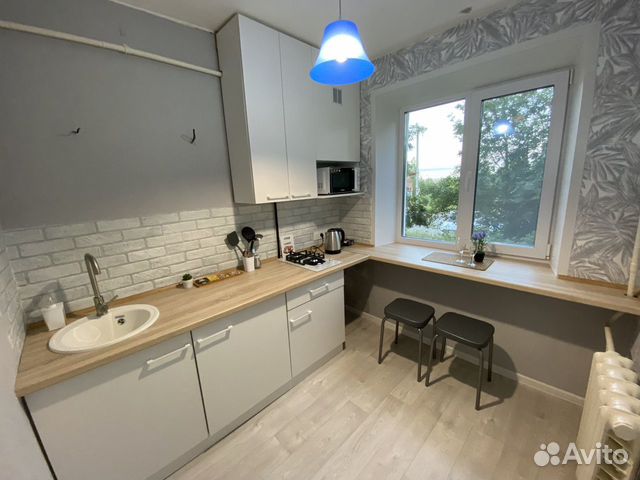 

1-к. квартира, 30 м², 2 кровати