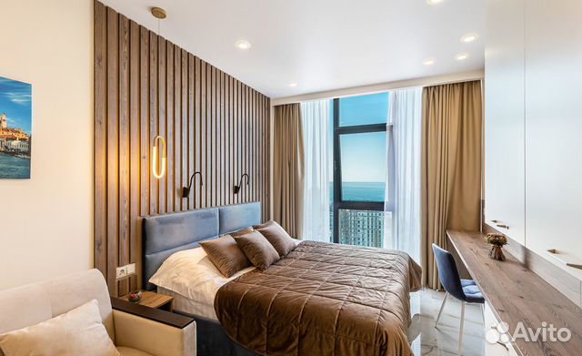 

Квартира-студия, 28 м², 2 кровати