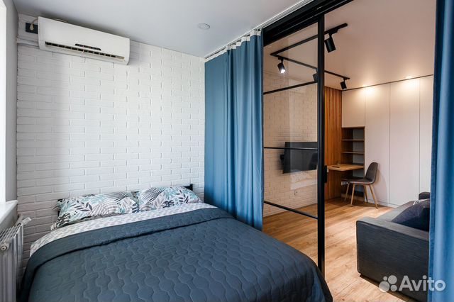 

1-к. квартира, 40 м², 2 кровати