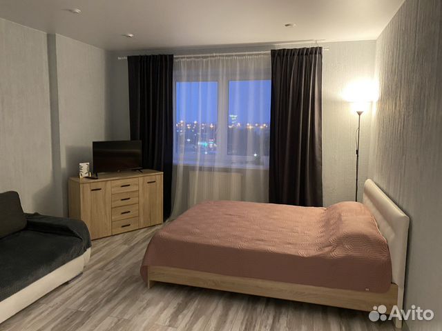 

1-к. квартира, 42 м², 2 кровати