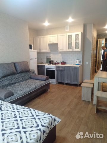 

Квартира-студия, 30 м², 2 кровати