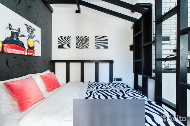 

Квартира-студия, 26 м², 2 кровати