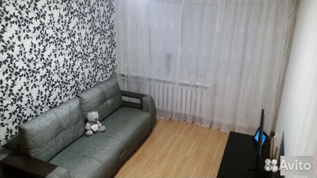 

1-к. квартира, 38 м², 2 кровати