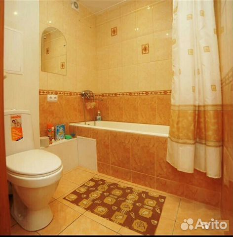 

1-к. квартира, 38 м², 2 кровати