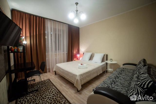 

1-к. квартира, 36 м², 2 кровати