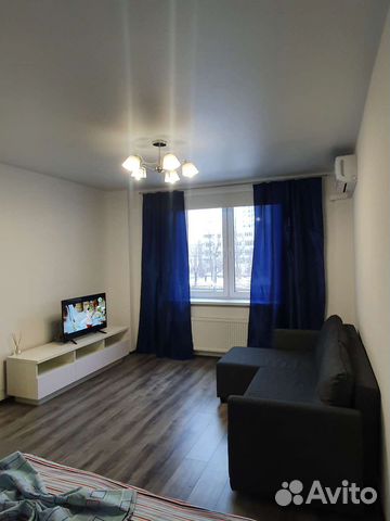 

1-к. квартира, 42 м², 2 кровати