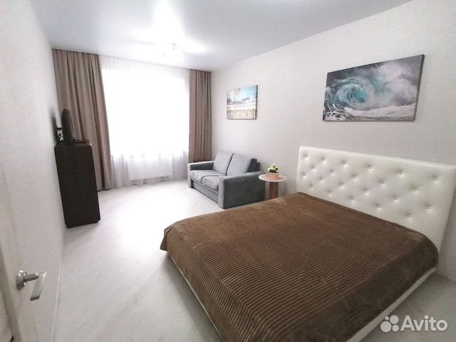 

1-к. квартира, 40 м², 2 кровати