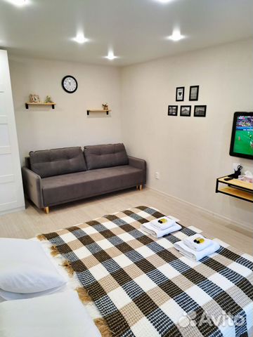 

1-к. квартира, 30 м², 2 кровати