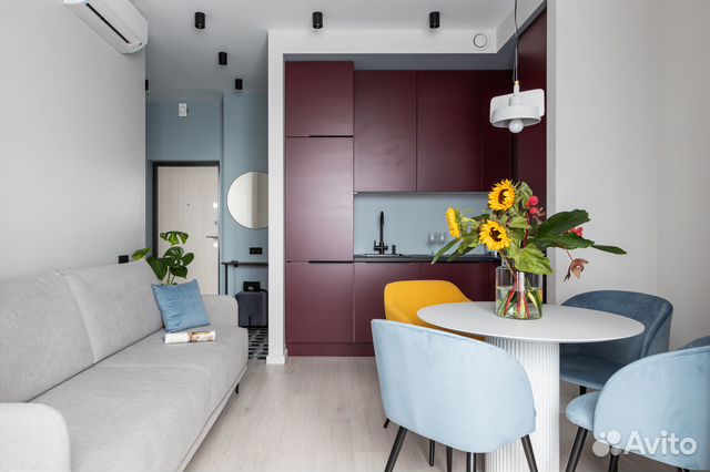 

1-к. квартира, 38 м², 2 кровати
