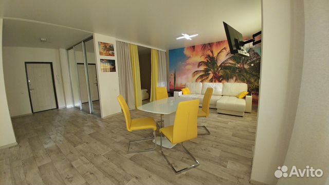 

Квартира-студия, 57,7 м², 2 кровати