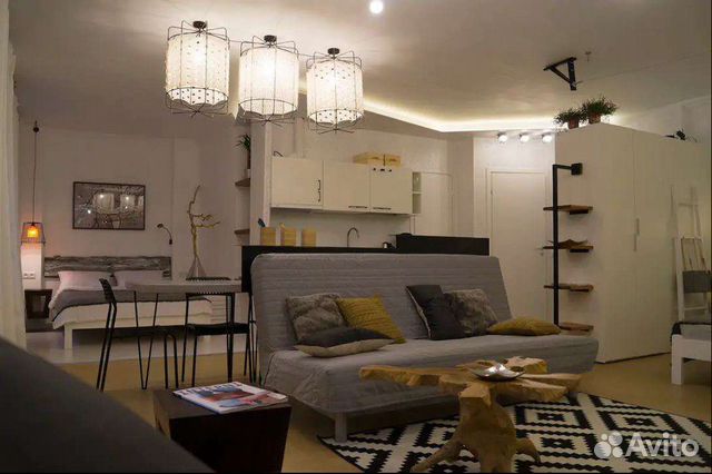 

Квартира-студия, 51 м², 3 кровати